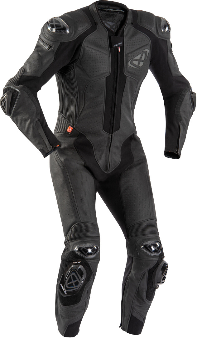 Ixon Vendetta Evo Abito monopezza in pelle moto nero M Figura 1