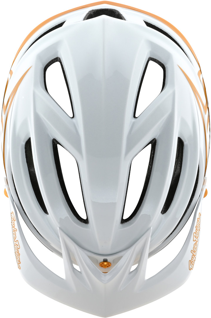 Troy Lee Designs A2 MIPS Decoy Casque Bycicle Blanc/Or M/L Figure 2