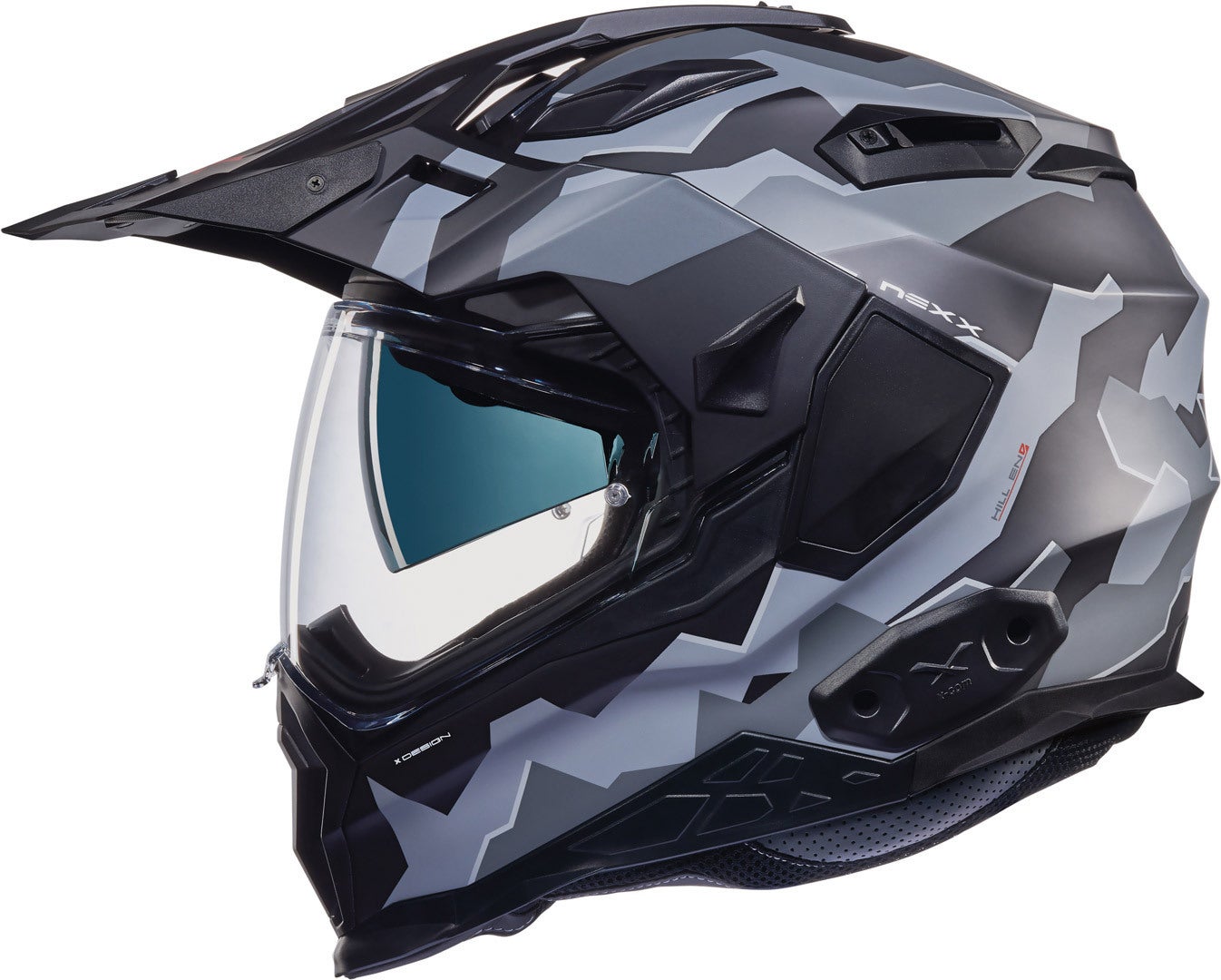 Nexx X.Wed 2 Hill End Country Helm schwarz/grau M (57/58) Abbildung 1