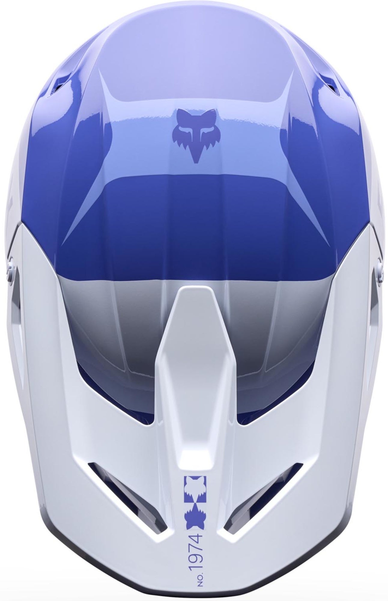 FOX V1 Noble Jeugd motocrosshelm paars/wit J/M (51/52) Figuur 5