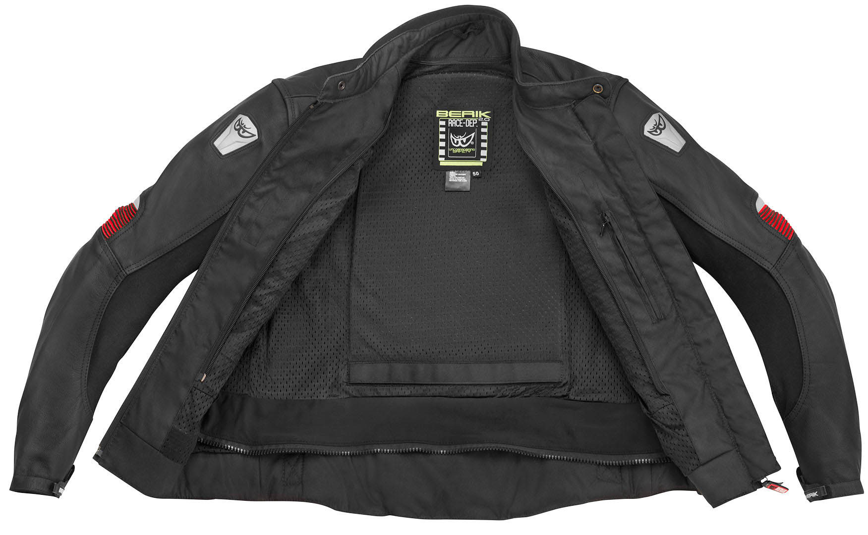 Berik Flexius Motorcycle Leather Jacket black/blue 58 Figure 4