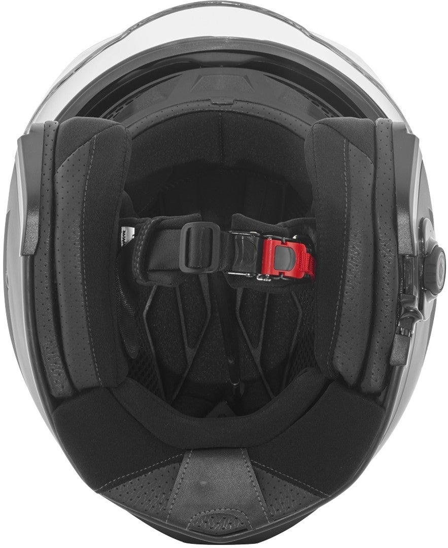 Bogotto V586 Detri BT Bluetooth Jet Hjelm sort/grå M Figur 7