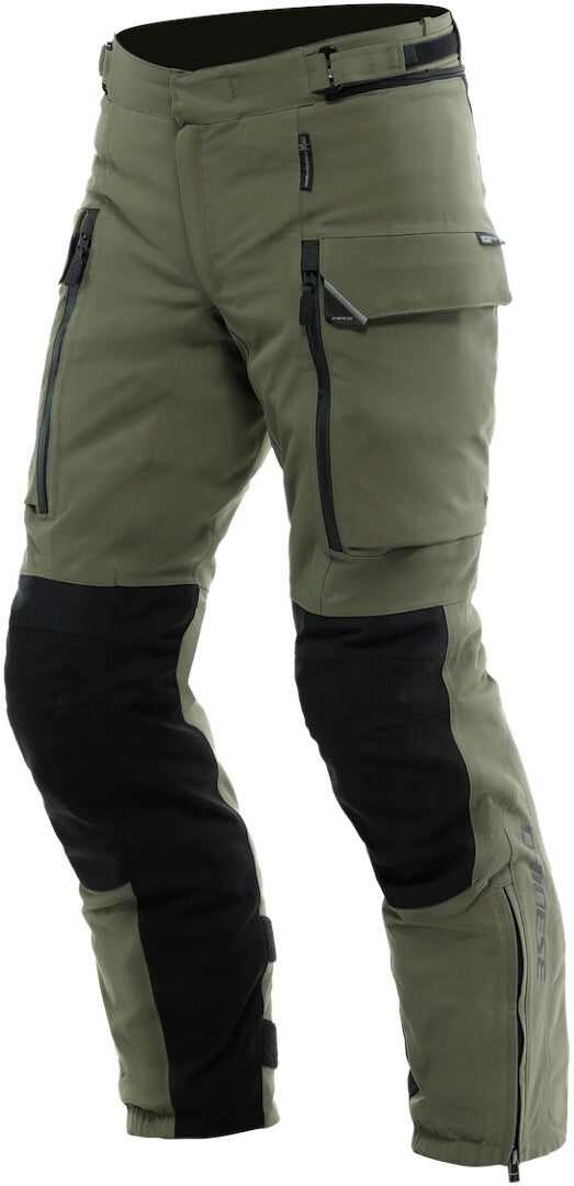 Dainese Hekla Absoluteshell Pro 20K D-Dry Motorrad Textilhose grün/schwarz 50 Abbildung 1