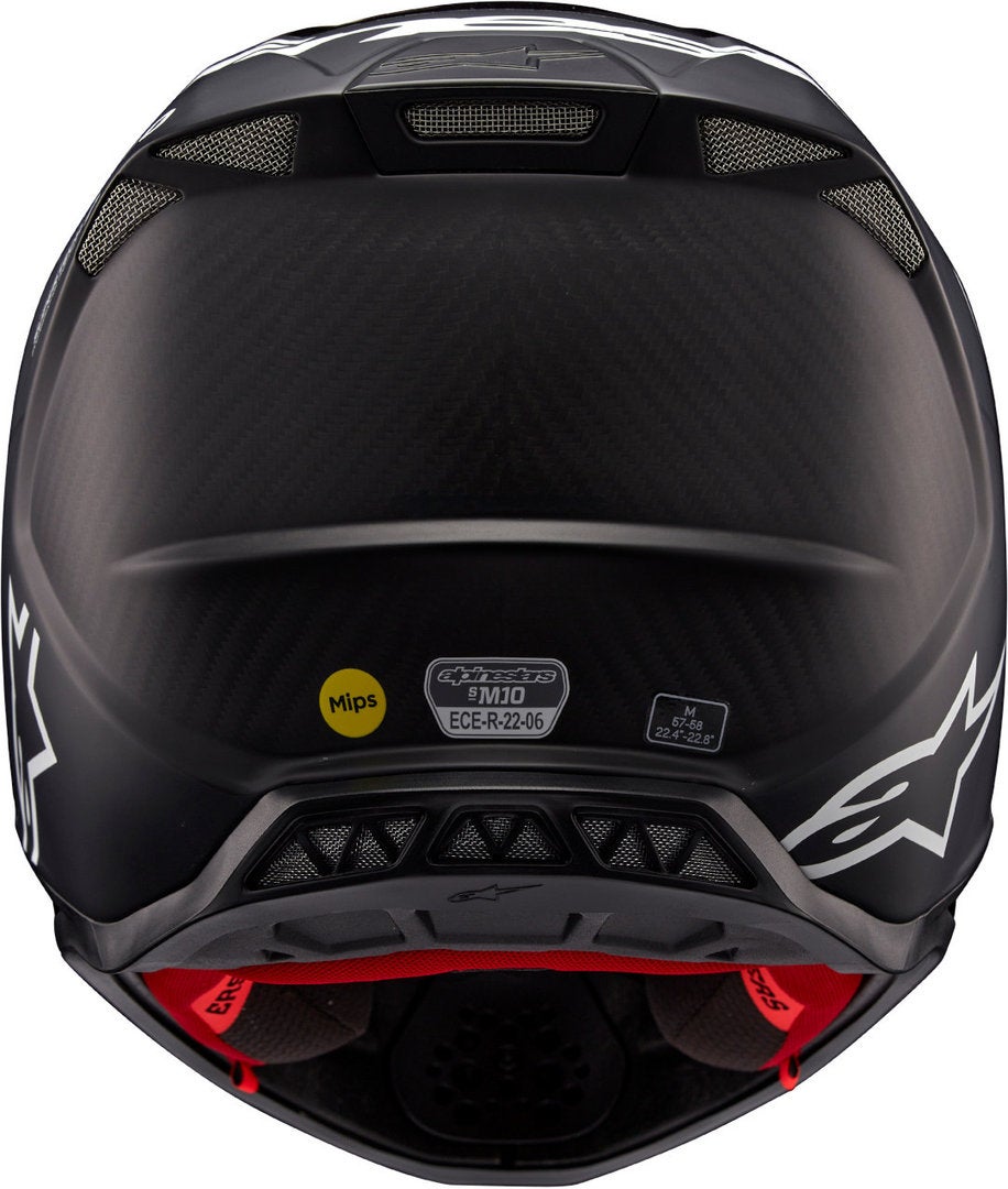 Alpinestars Supertech S-M10 Flood 2024 Motocross hjelm sort/grå M (57/58) Figur 3