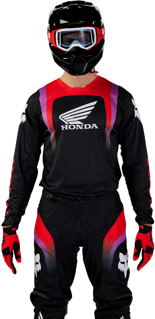 Side view of FOX 180 Honda 2023 Motocross Jersey