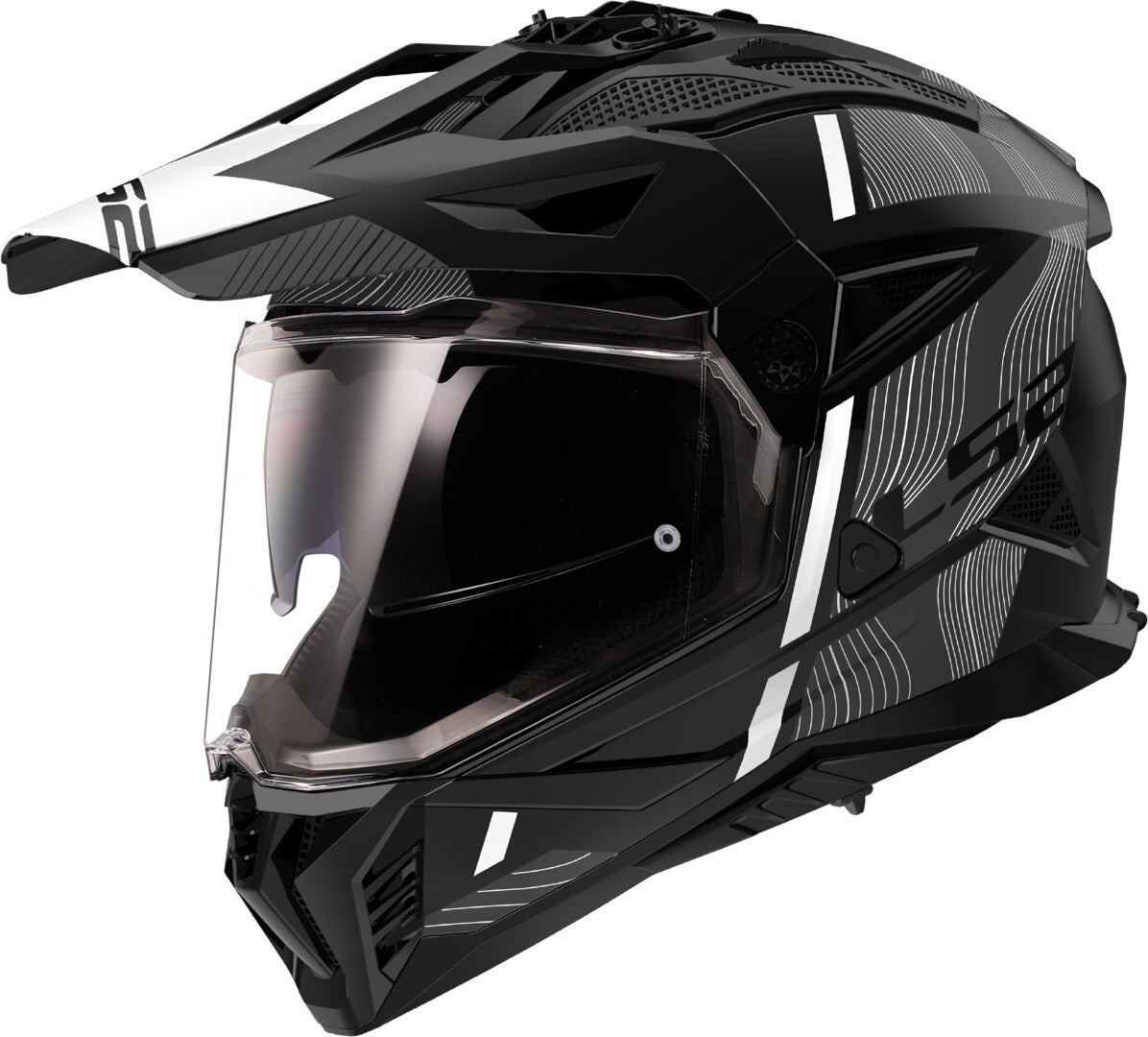 LS2 MX702 Pioneer II Hill Motocross Helmet-image-626306275