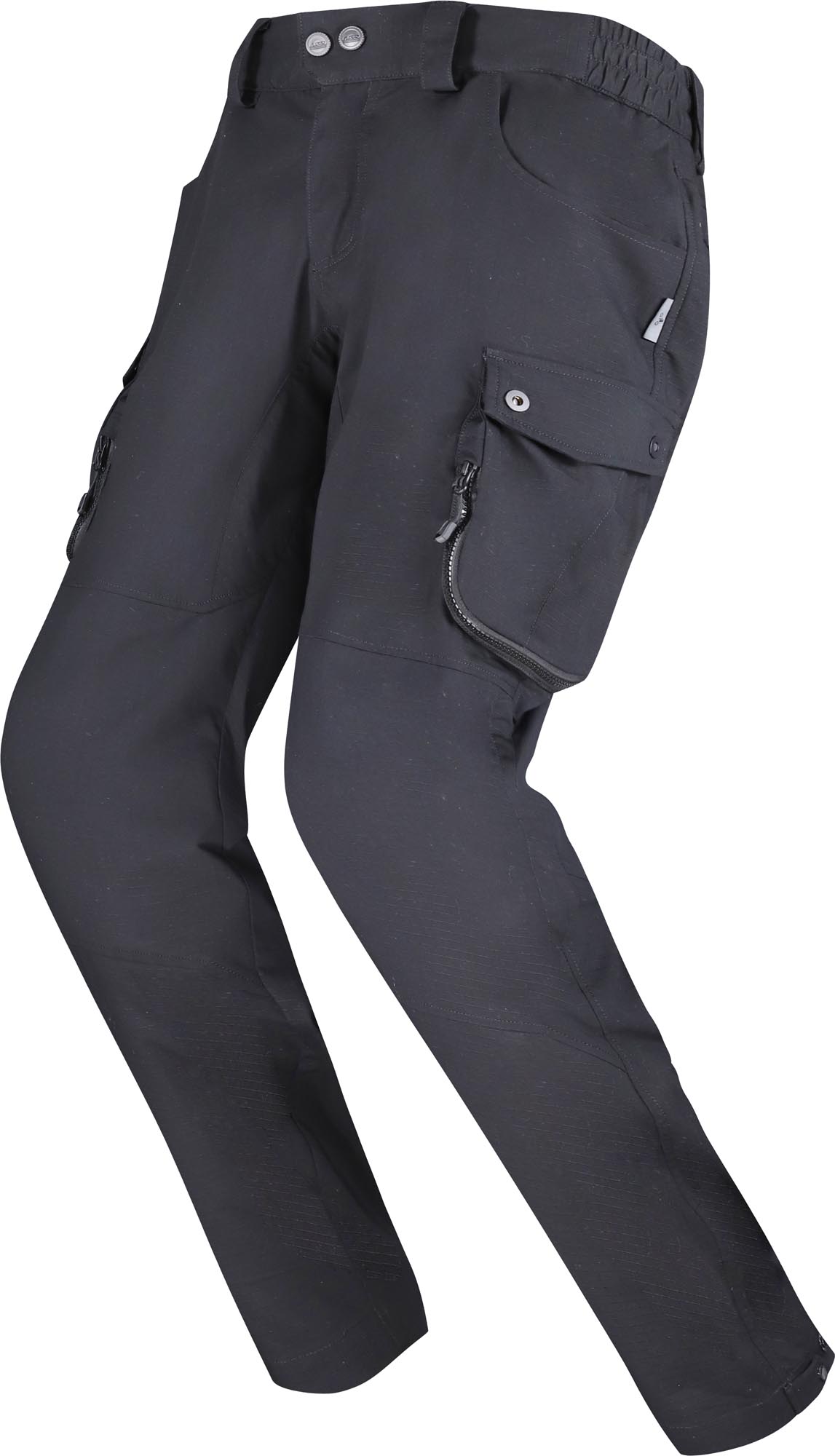 LS2 Coast Pantalones textiles de motocicleta negro L Figura 1