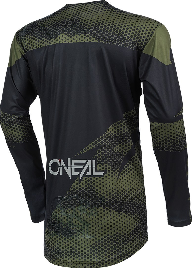 Oneal Mayhem Covert Motocross Jersey sort/grøn L Figur 2