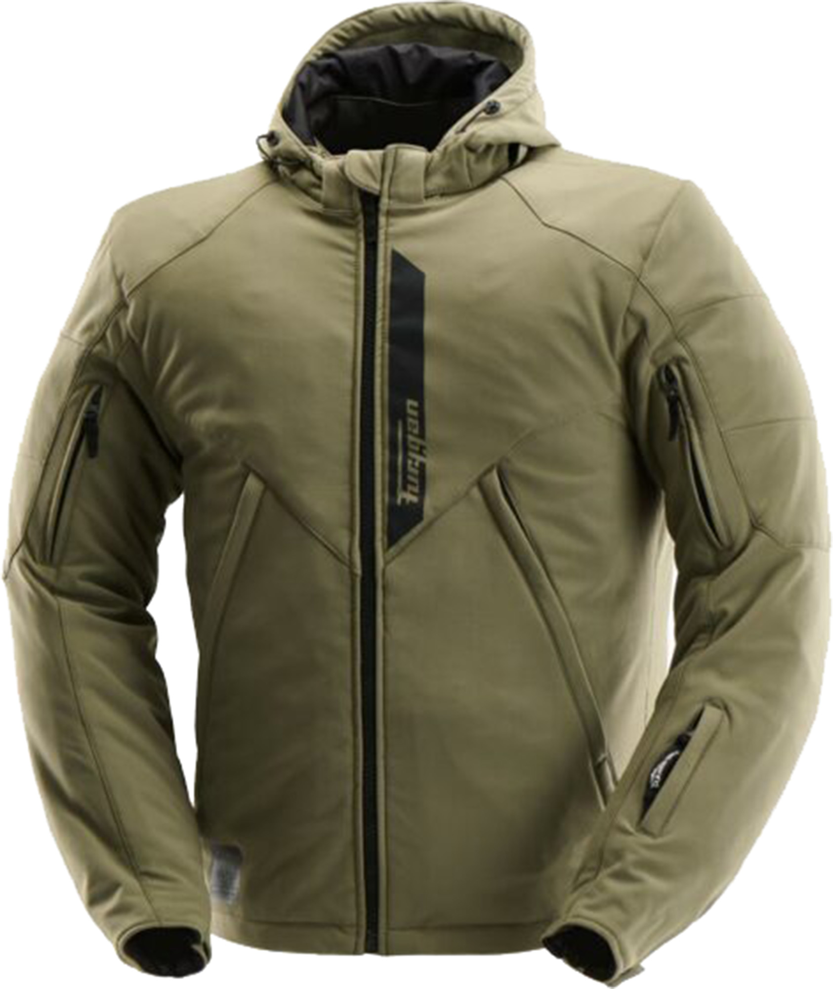 Furygan Evald Veste textile moto imperméable Vert/Gris L Figure 1