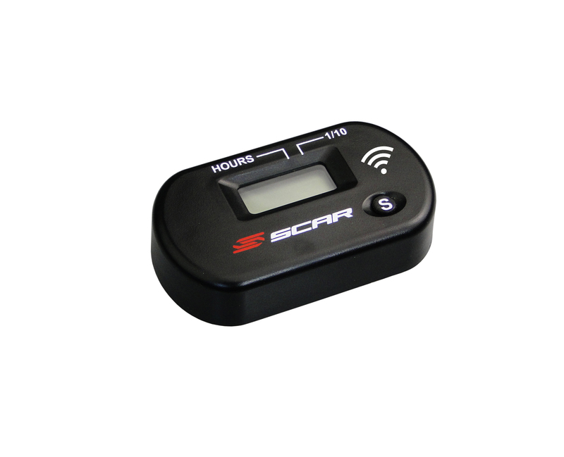SCAR Indicator de oră fără velcro de sârmă fixând negru Figura 1