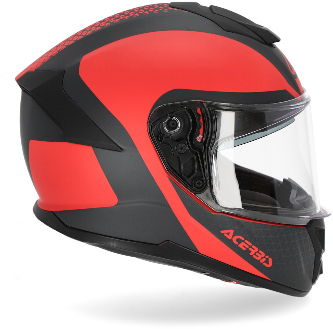 Acerbis Krapon Helm Zwart/Rood XXL (63/64) Figuur 5