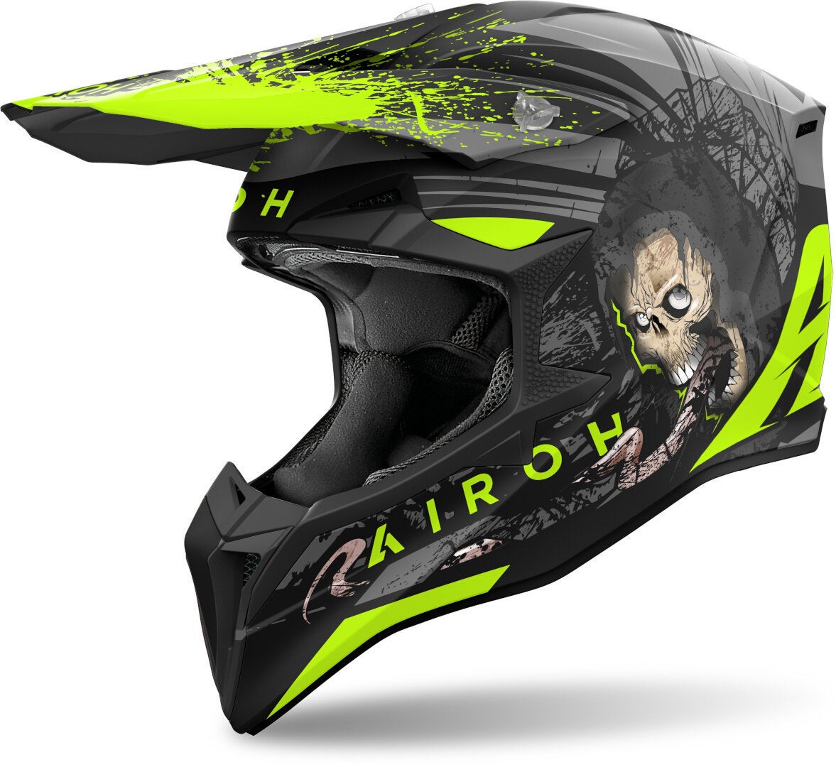 Airoh Wraaap Darkness Casco da motocross S (55/56) Figura 1