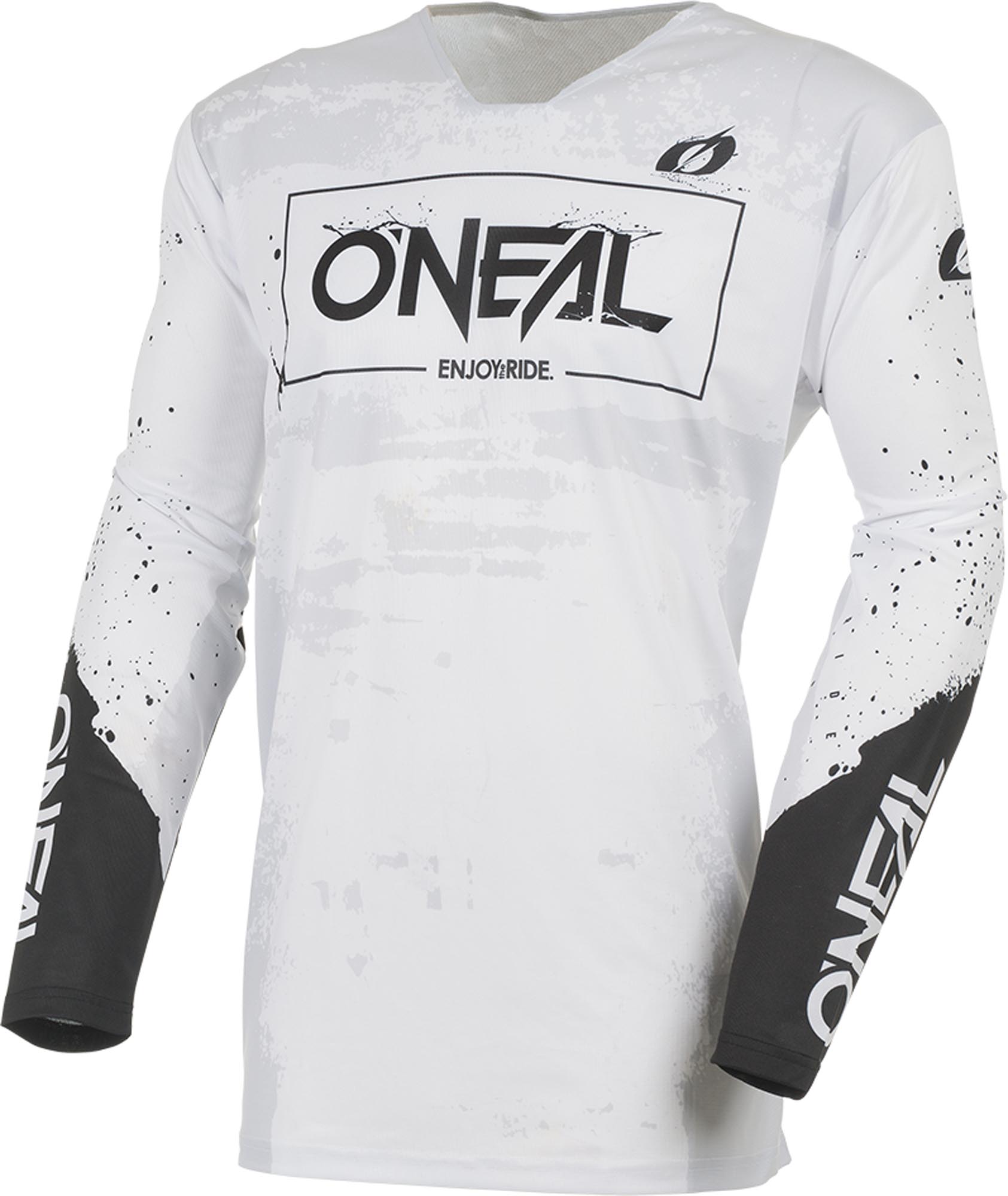 Oneal Mayhem Paint V.27 Motocross Jersey white/black L Figure 1