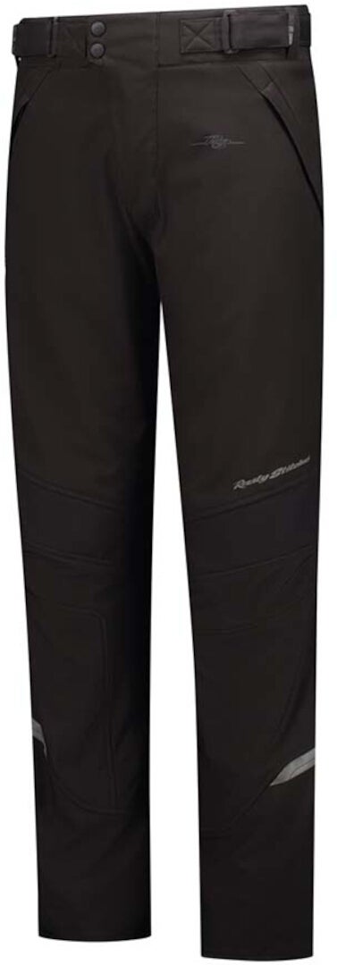 Rusty Stitches Nero Pantalon textile de moto imperméable 4XL Figure 1