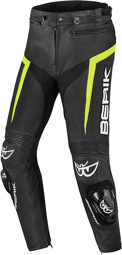 Berik Misle Motorcycle Leather Pants black/neon 58 Figure 1