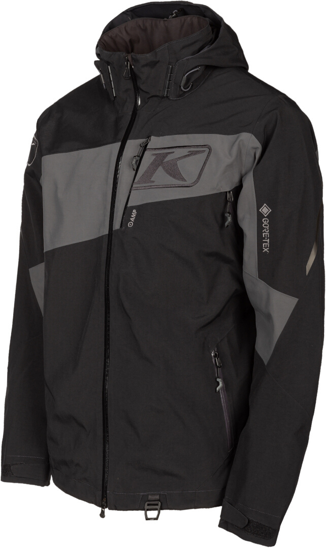 Klim Storm 2022 Snowmobil Jacke schwarz/grau 4XL Abbildung 1