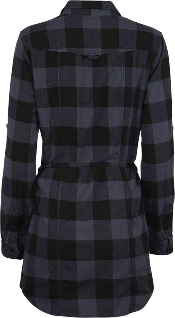 Brandit Lucy Longshirt Camicia da donna nero/grigio M Figura 2