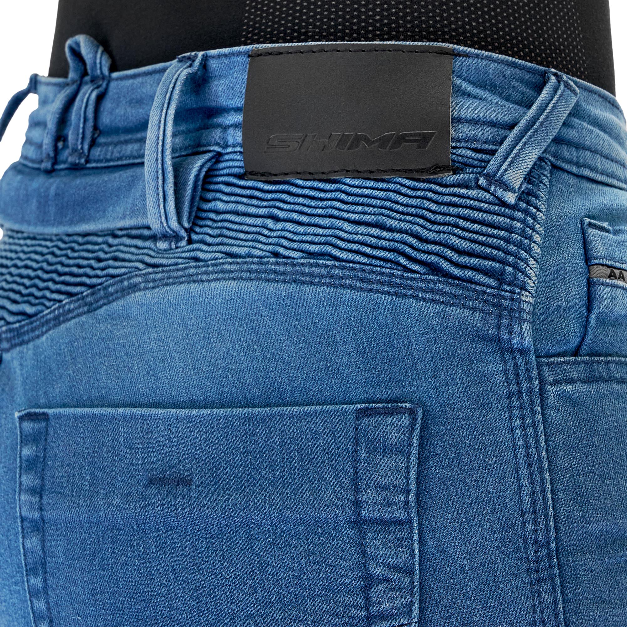Side view of SHIMA Zenith Ladies Motorcycle Jeans