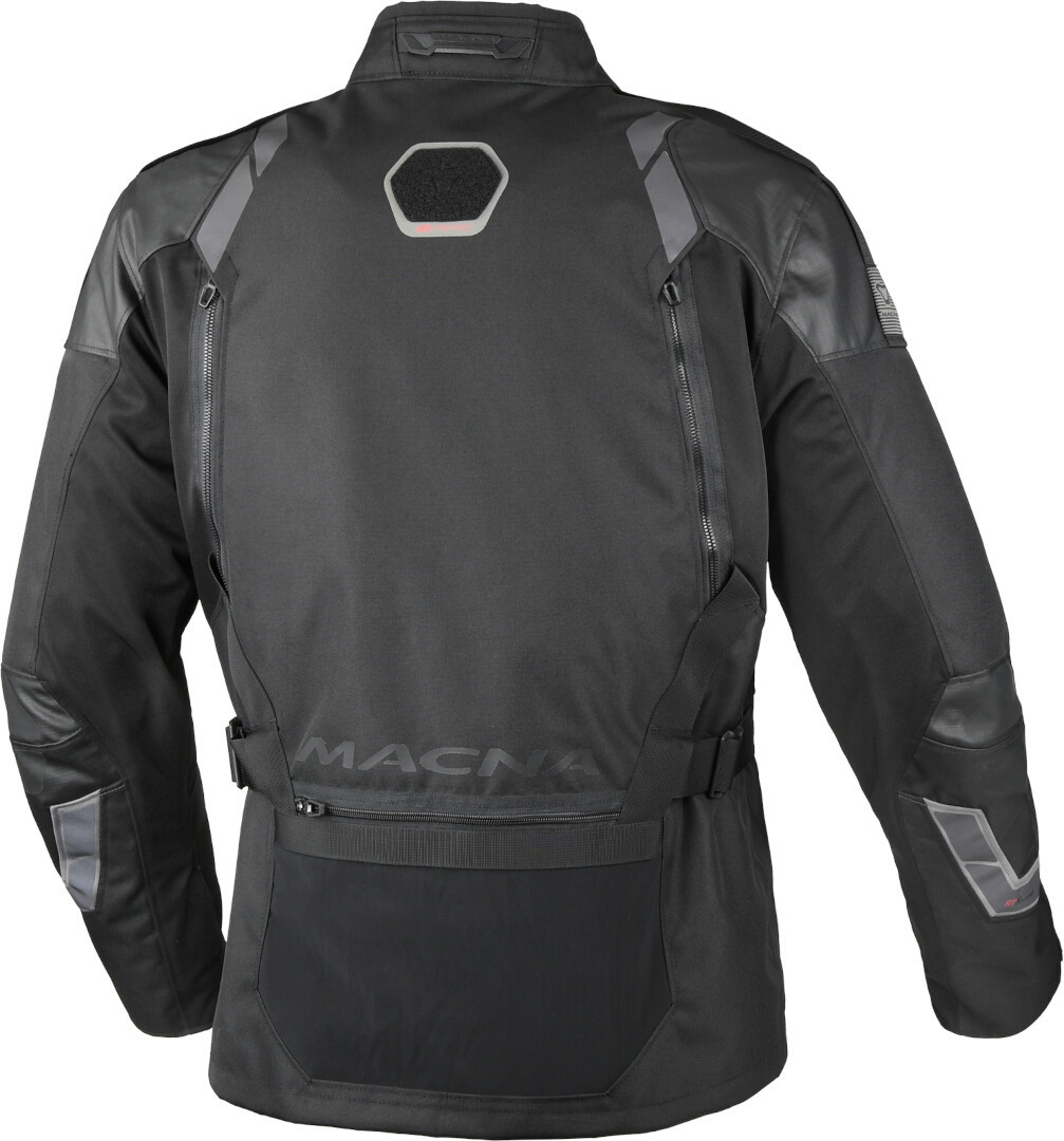 Macna Touros waterproof Motorcycle Textile Jacket black 5XL Figure 4