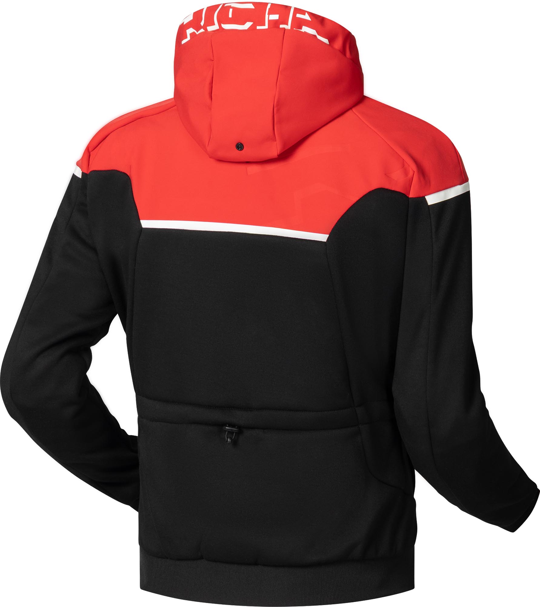 Richa Stradale Motorsykkelhettegenser rød/svart L Figur 2