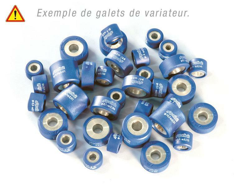 POLINI Rulli Variatore 23x18mm 12,4gr - Set da 6 Figura 2