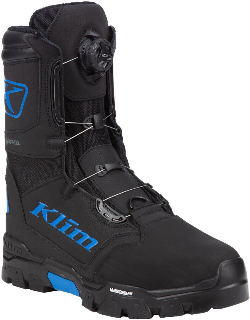 Klim Klutch GTX BOA Snowmobile Boots black/blue 10 Figure 10