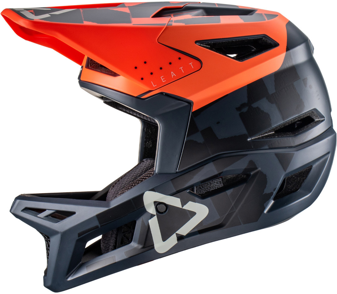 Leatt MTB Gravity 4.0 Orange/Black Cască de coborâre L (59/60) Figura 3