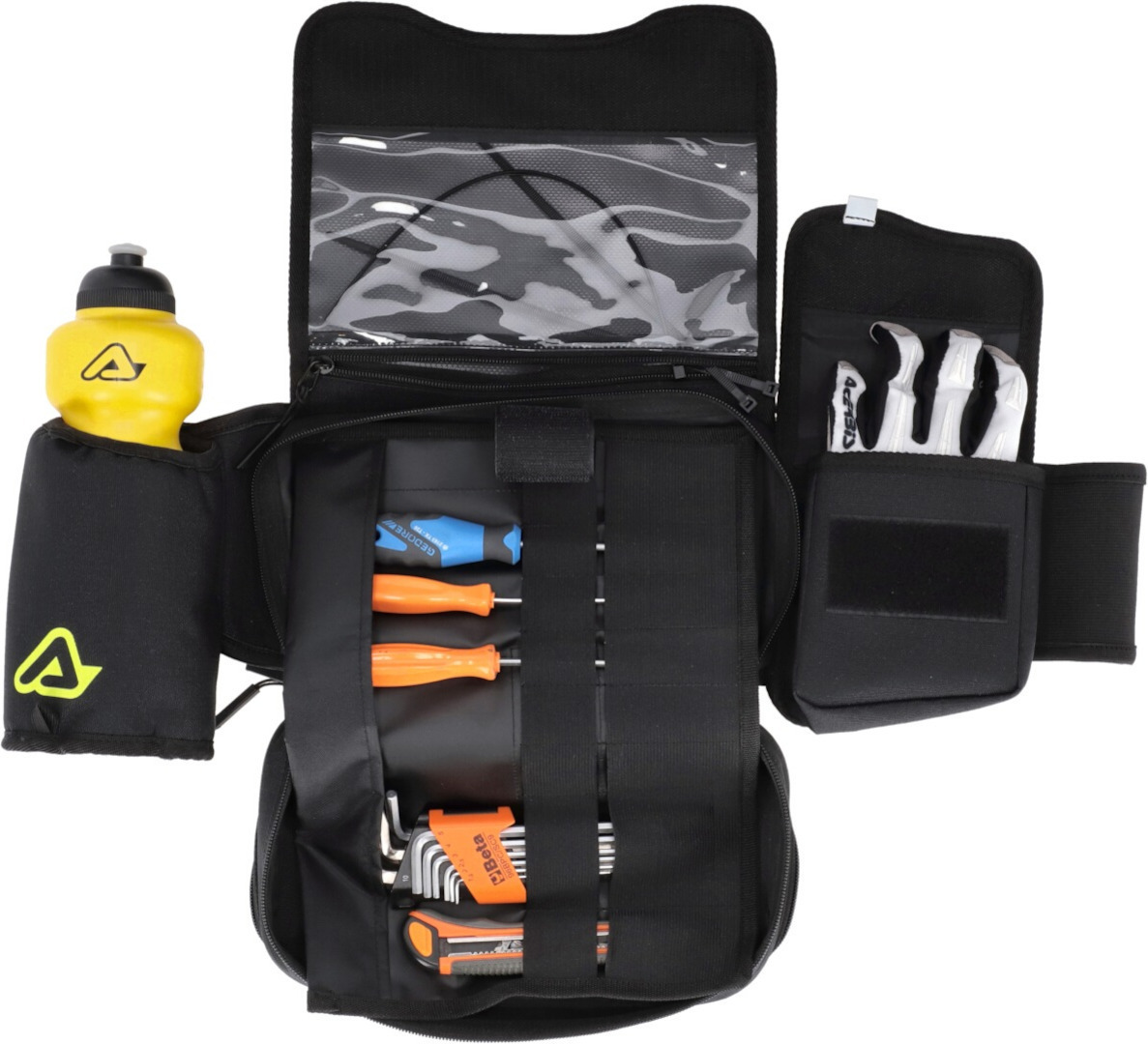 Acerbis Impact Logo 5L Rucsac pentru talie Negru/gri Figura 10