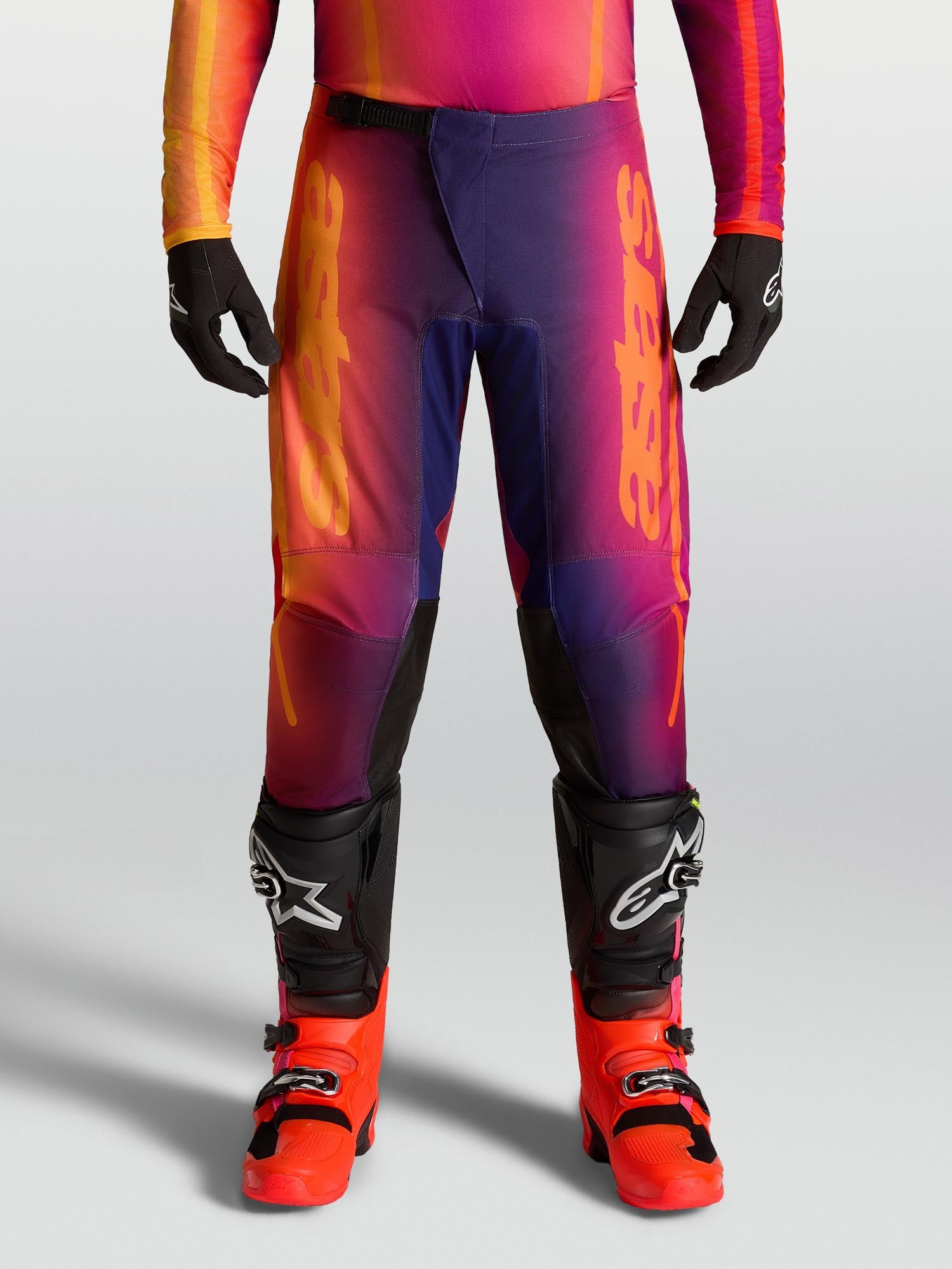 Alpinestars Fluid Kepler Motocross Pants purple/orange 40 Figure 7