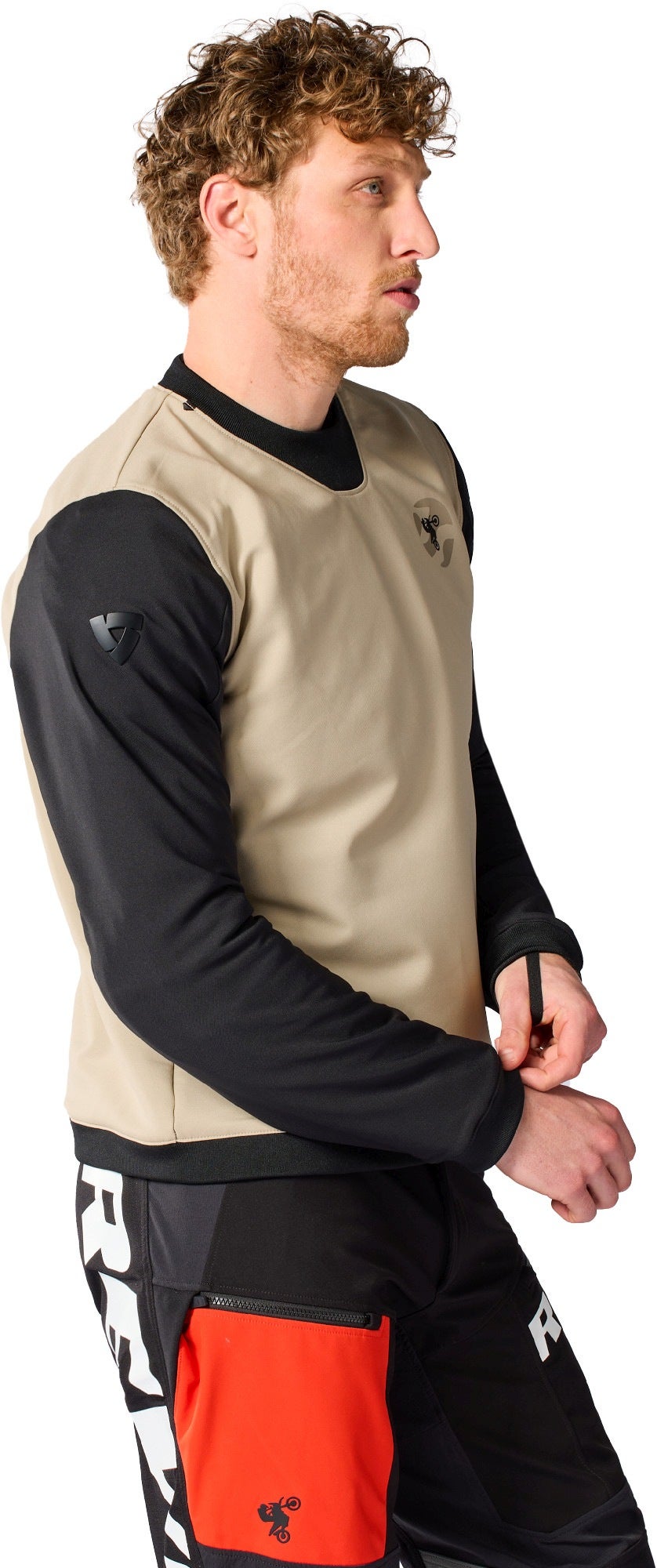 Side view of Revit x Pol Tarrés Trazada Motocross Sweatshirt