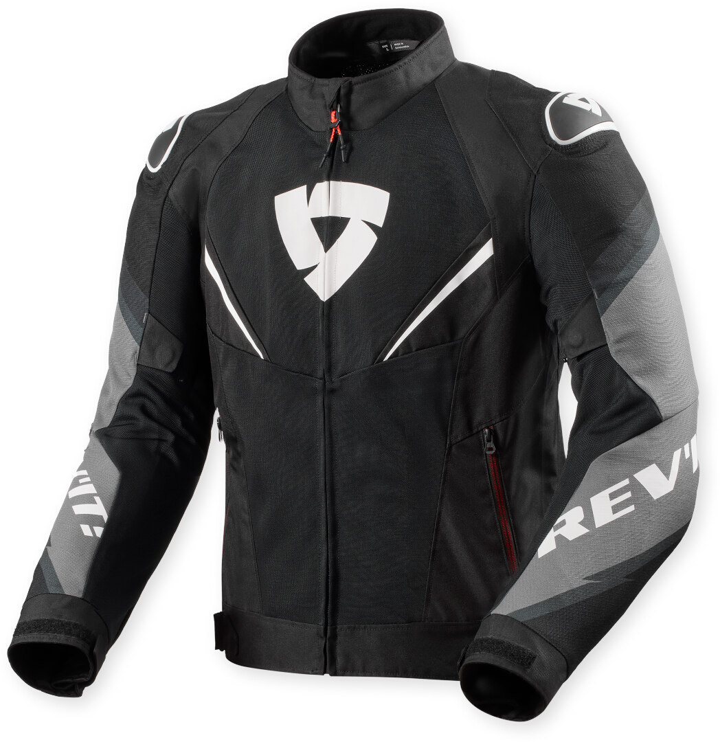 Revit Quantum 3 Air Motorcycle Textile Jacket black/white S Figure 1