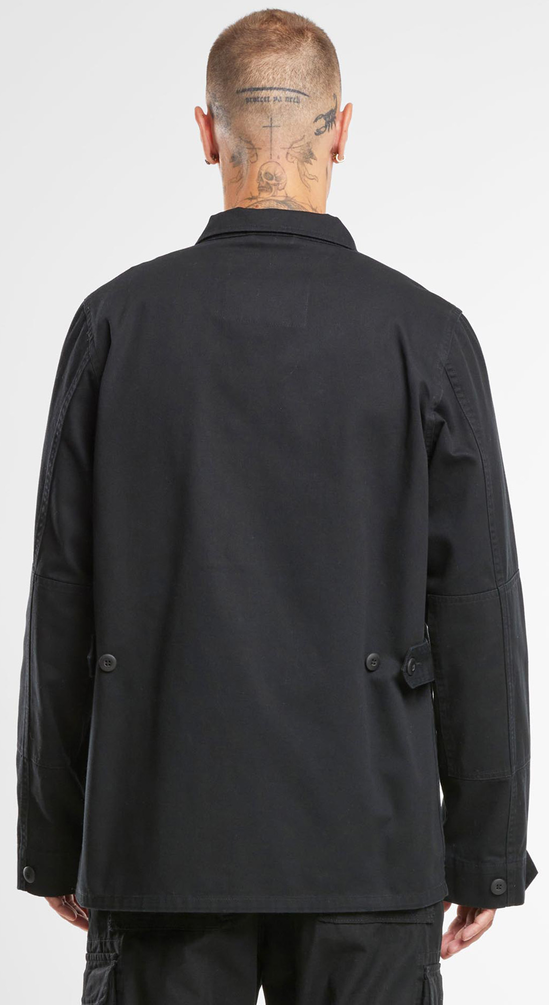 Brandit BDU Twill Jacka svart M Figur 5