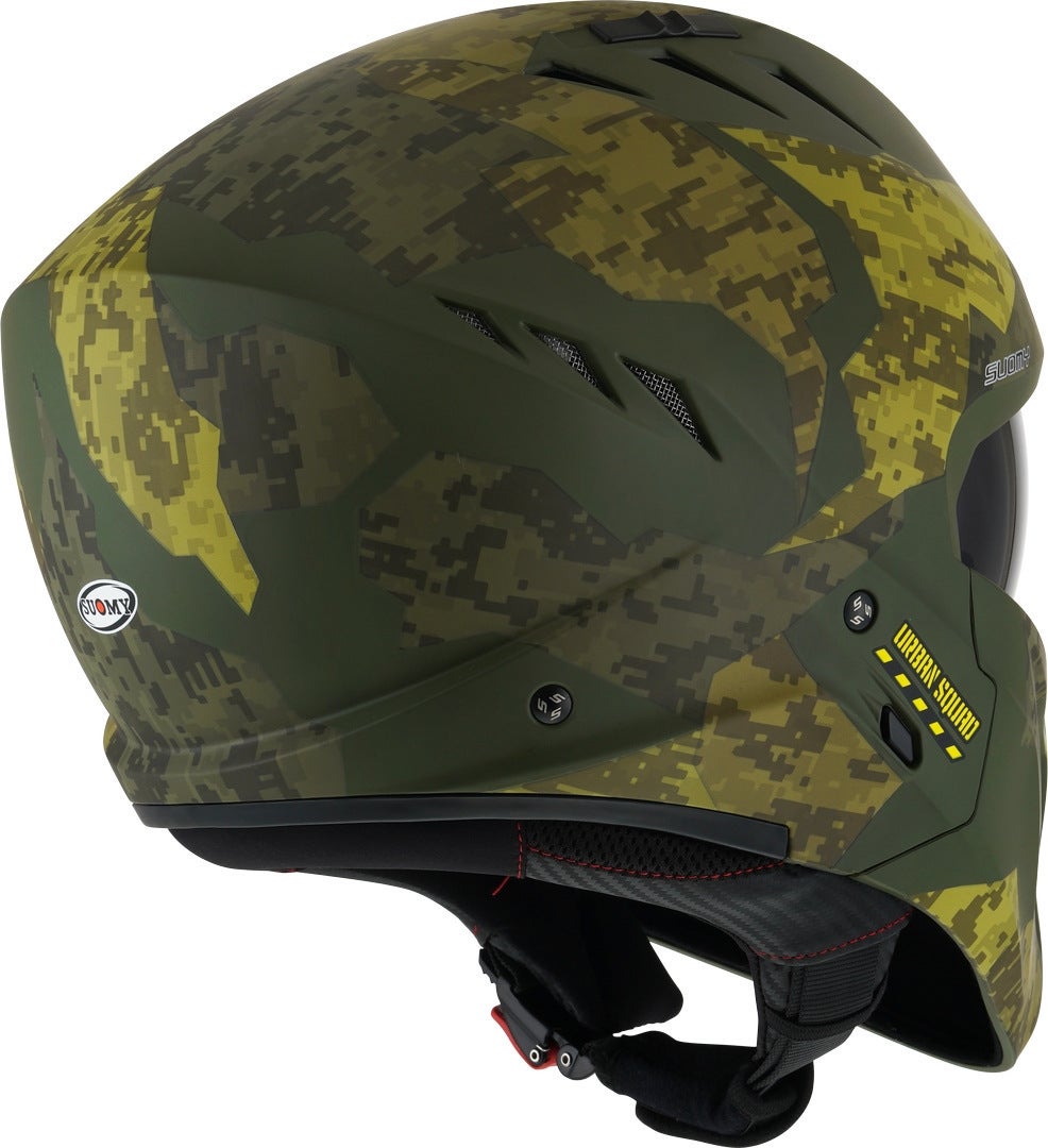 Side view of Suomy Armor Urban Squad Jet Helmet