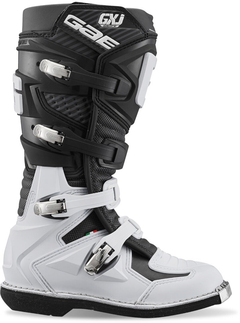 Gaerne GX-J Botas de motocross infantis preto/branco 38 Figura 4