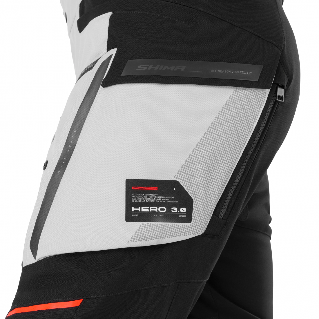 SHIMA Hero 3.0 Pantaloni tessili per motociclette grigio/blu M Figura 13