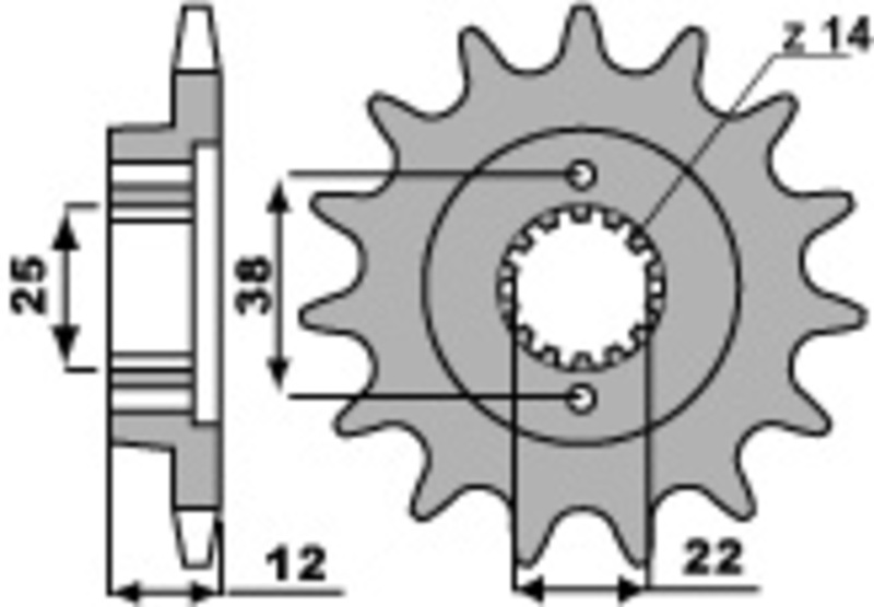 PBR Standard stålhjul 495 - 520 Figur 1