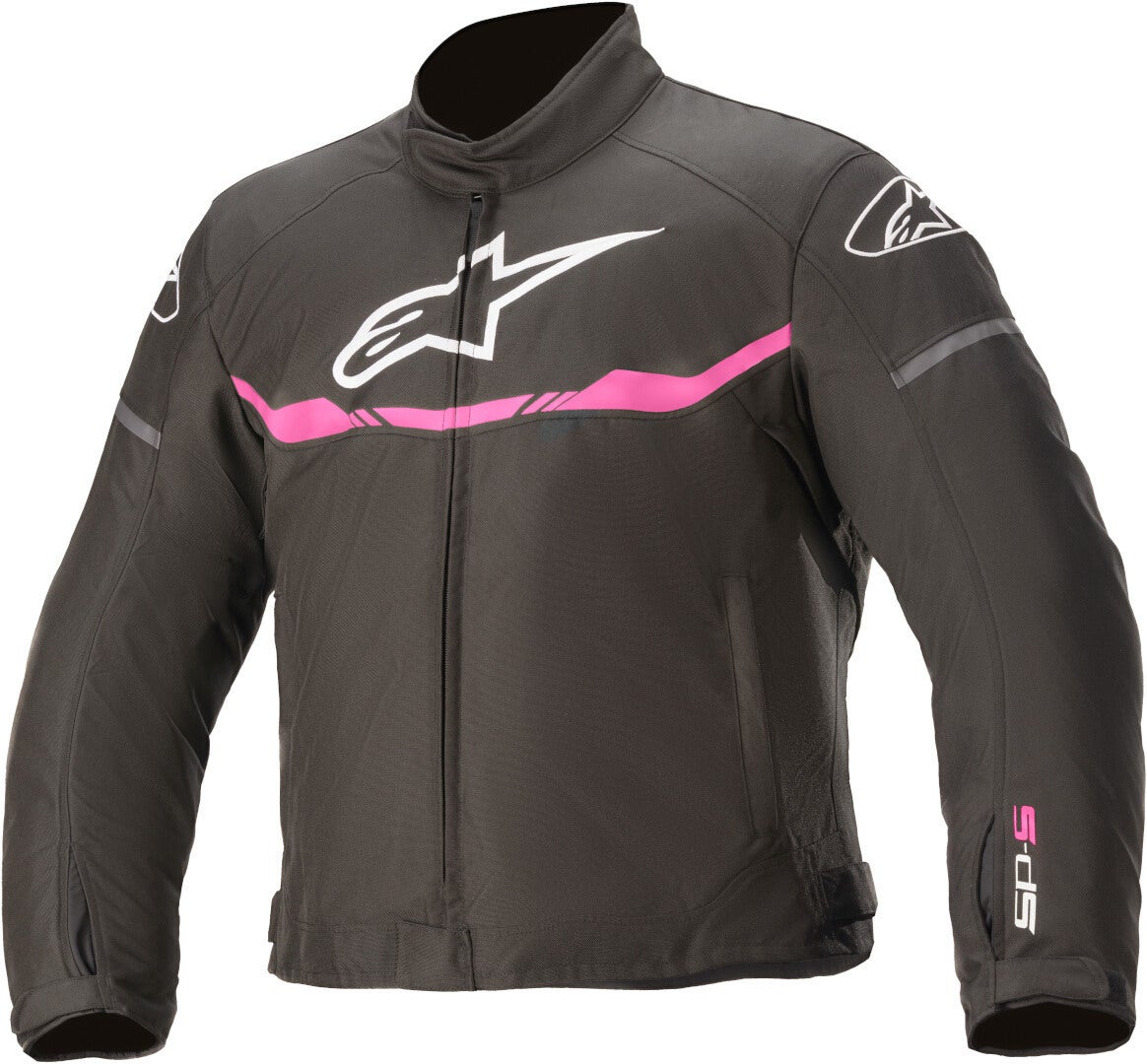 Alpinestars T-SPS Giacca tessile per moto per bambini impermeabile nero/rosa 150 cm Figura 1