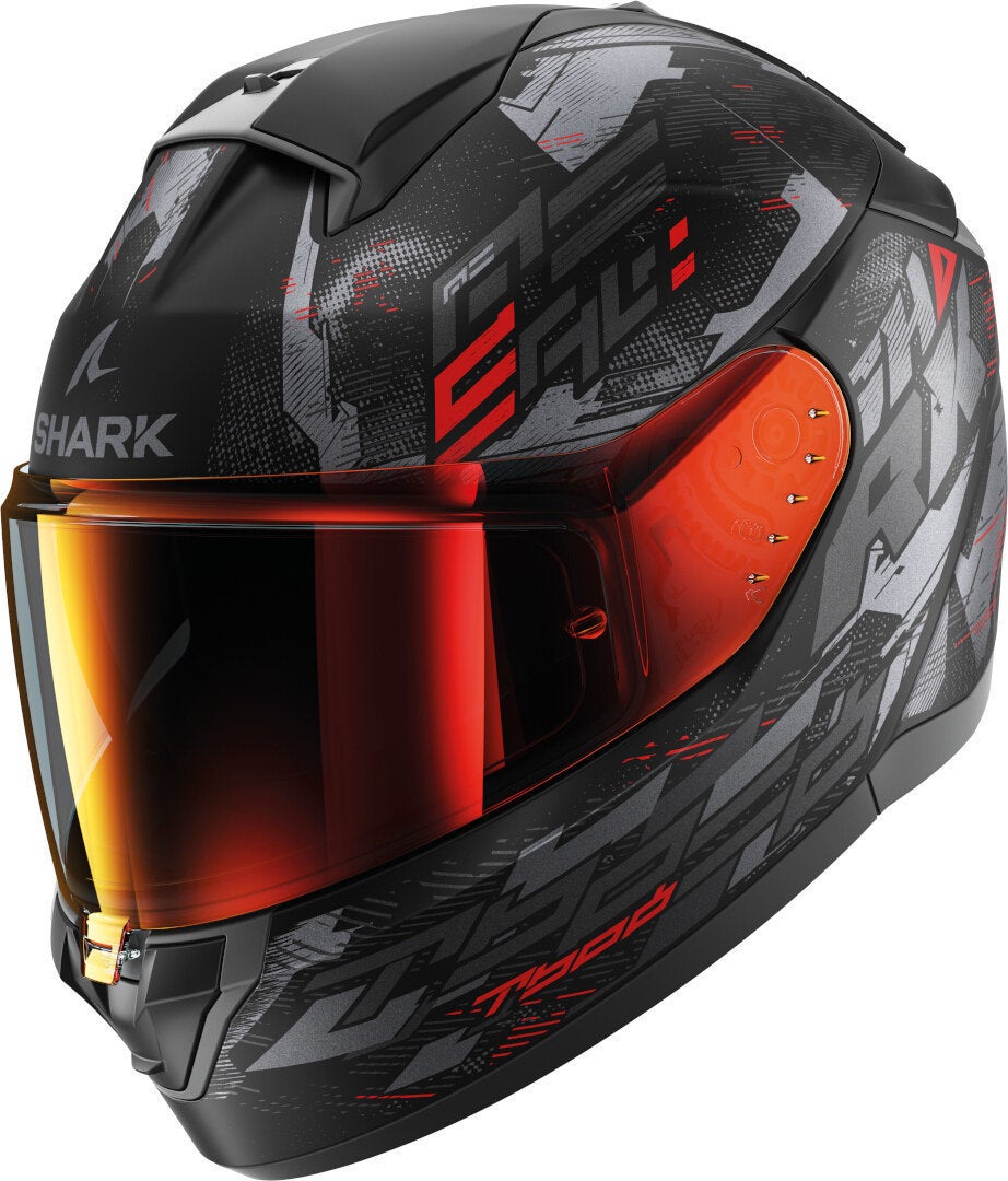 Shark Ridill 2 Molokai Helmet black matt/red M (57/58) Figure 1