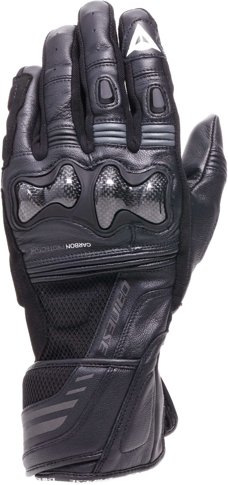 Dainese Reacto Carbon Long Guanti da motocicletta nero/antracite M Figura 1
