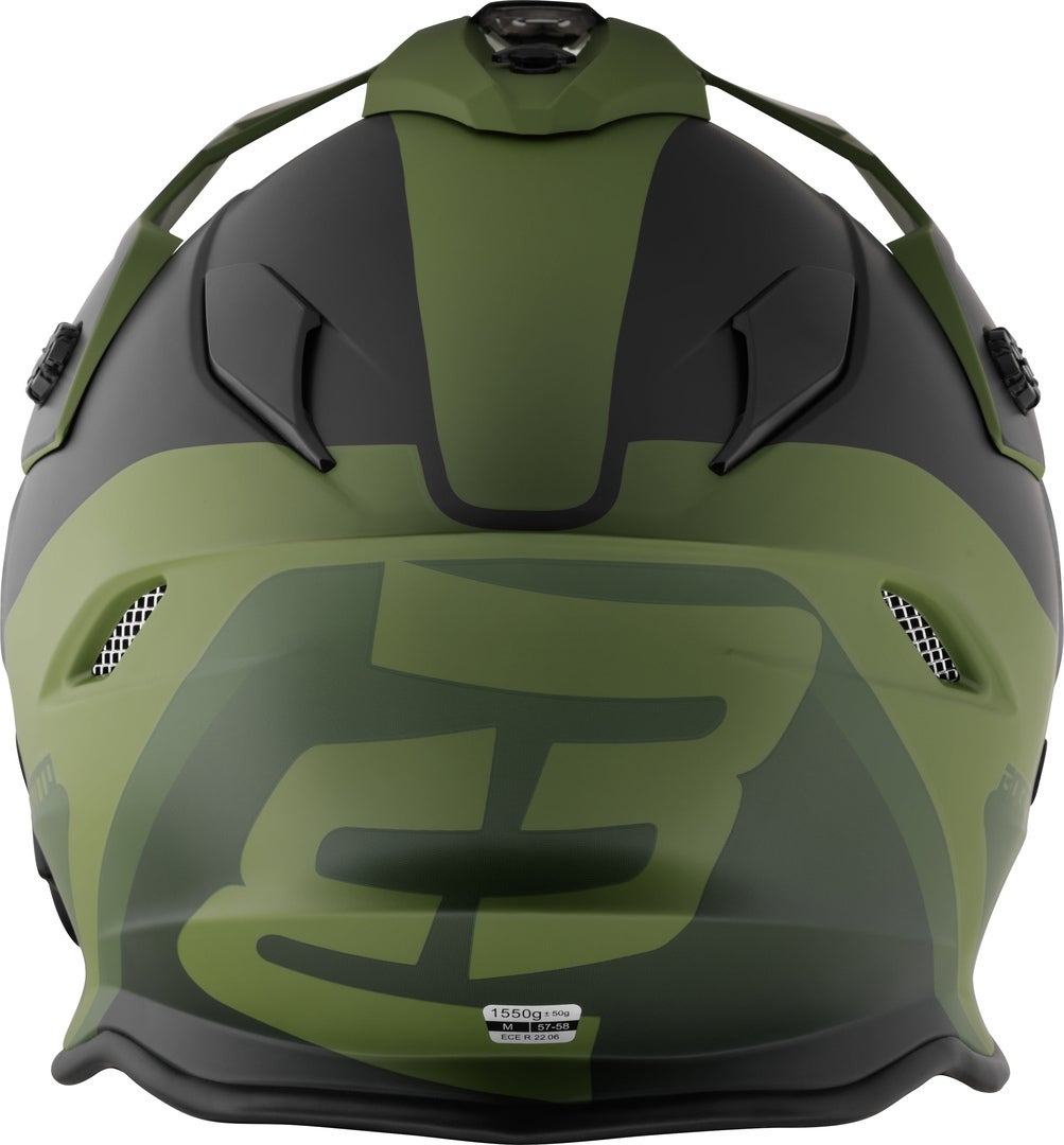 Bogotto H331 BT Tour EVO Bluetooth Enduro Helmet black matt/green S (55/56) Figure 7