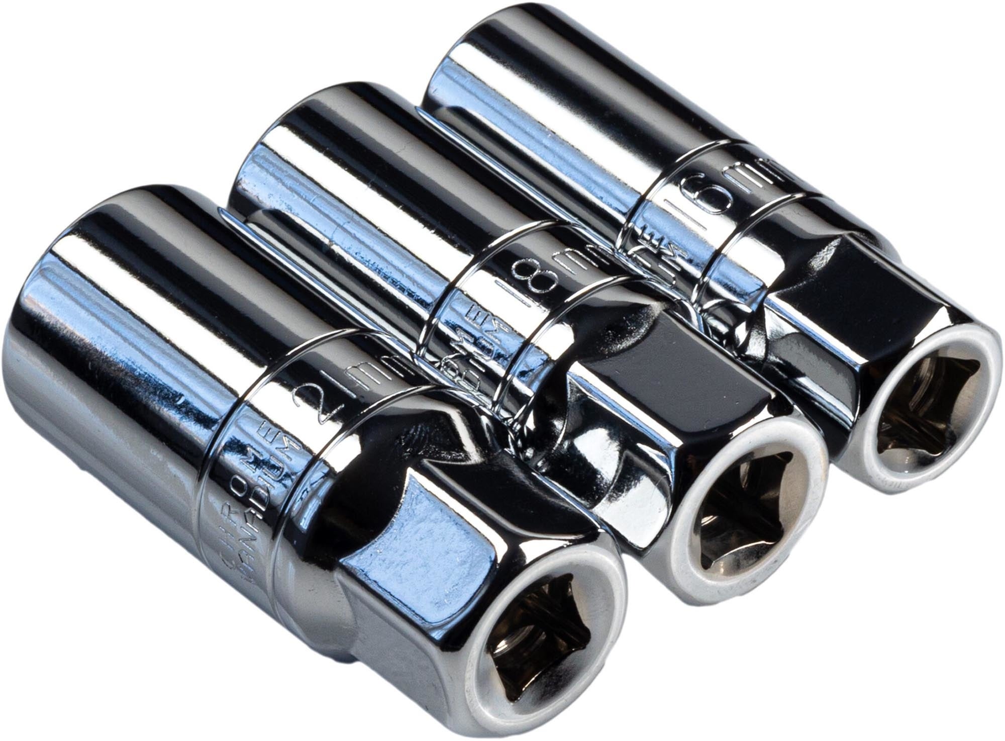 Riderr 3-teiliges Set magnetischer Zündkerzensteckschlüssel Abbildung 1