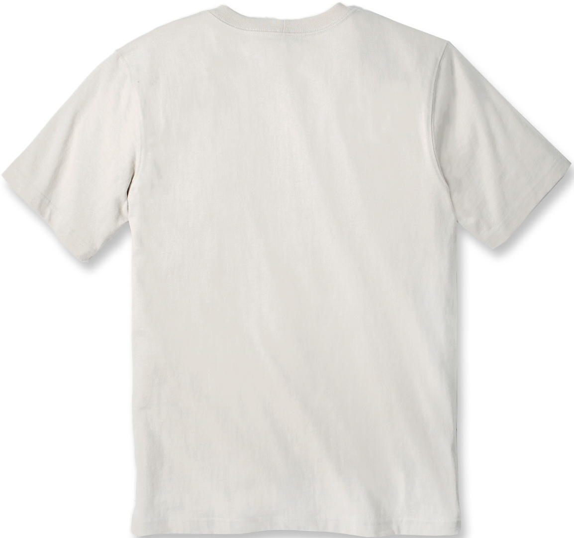 Carhartt Relaxed Fit Lightweight Short-Sleeve Logo Graphic Tricou alb S Figura 2