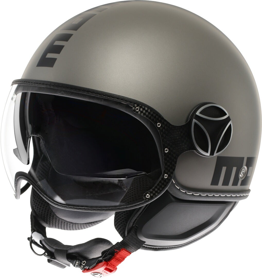 MOMO FGTR Evo Mono 2.0 Jet Helmet Titanium matt L (59/60) Figure 1
