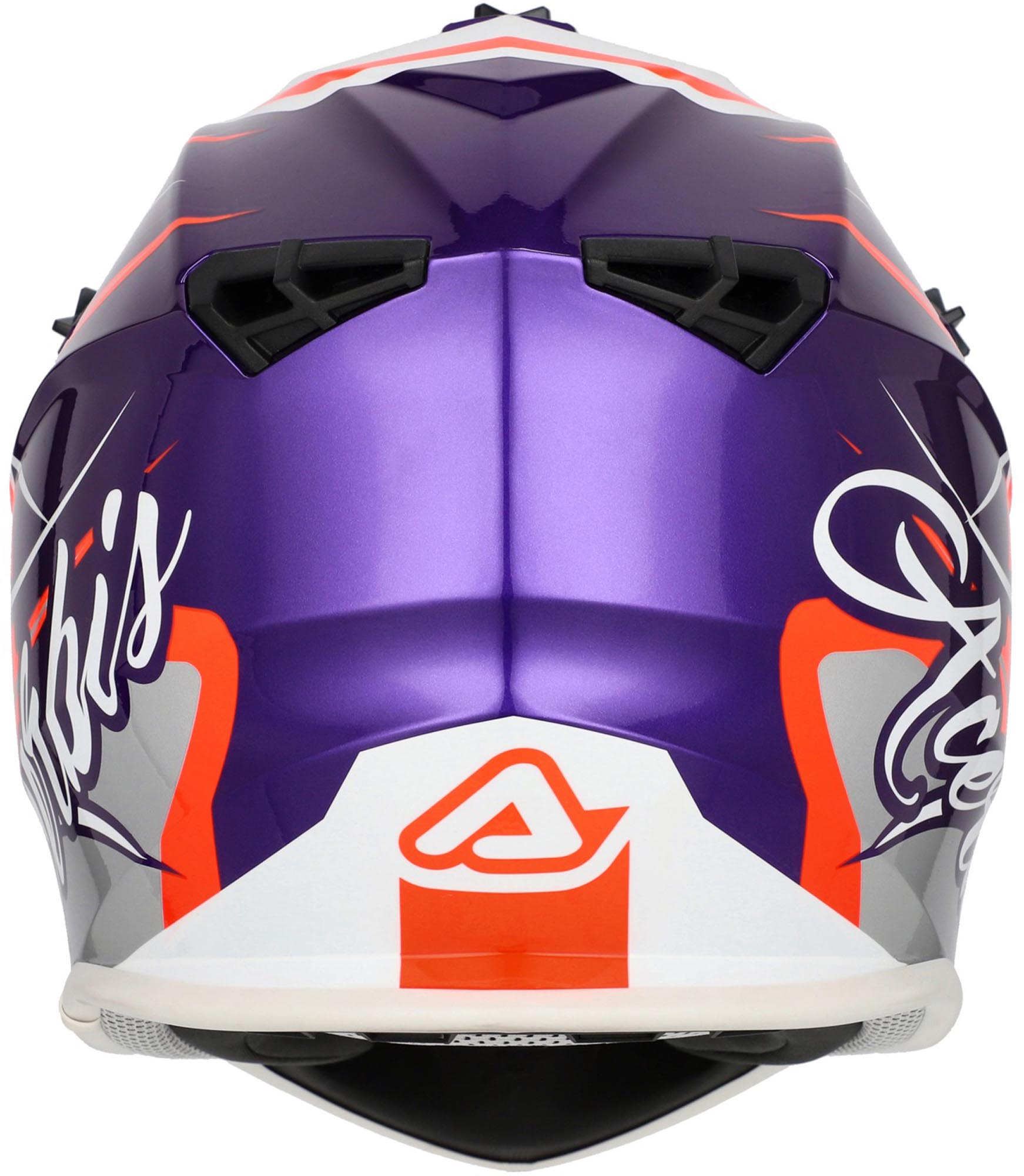 Acerbis Linear Graphic 2026 Motocrosshelm paars/wit S (55/56) Figuur 7