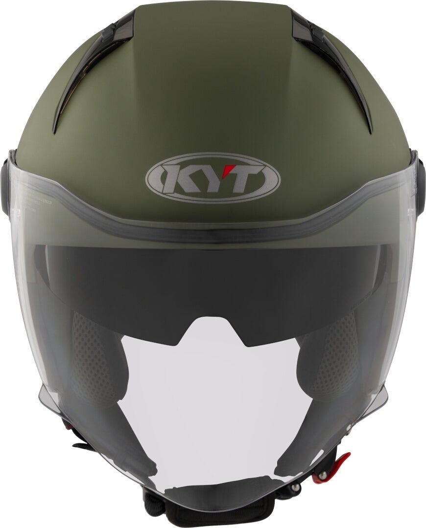 KYT D-City Plain Cască cu reacție Verde mat XL (61) Figura 4