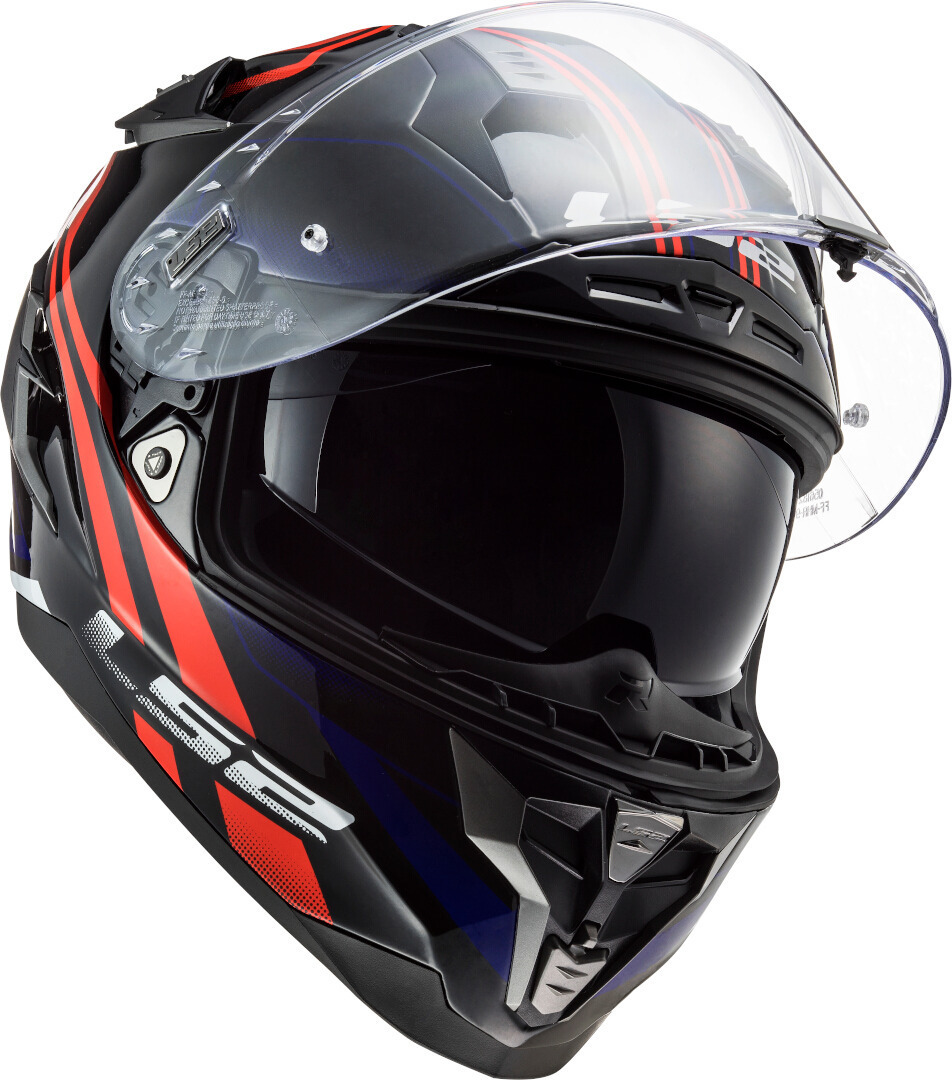 LS2 FF327 Challenger Propeller Casco nero/rosso/blu XL (61/62) Figura 7