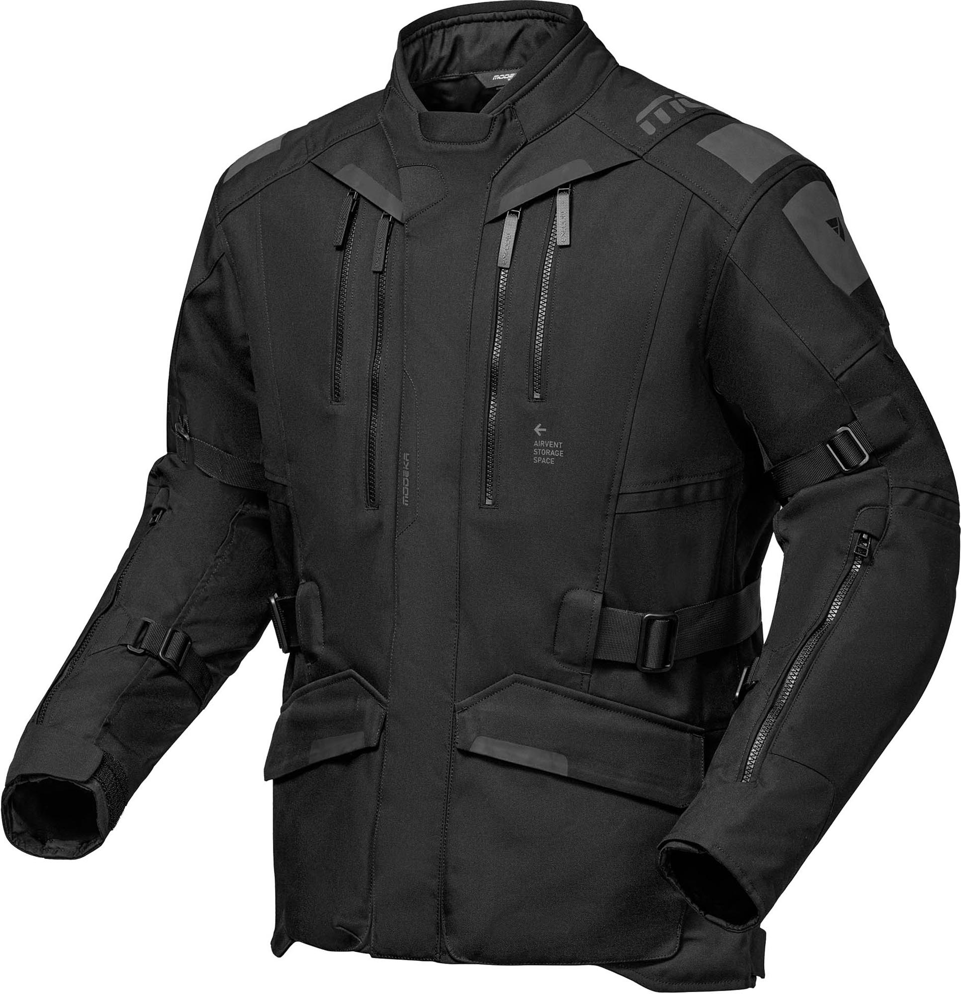 Modeka Striker III Motorrad Textiljacke schwarz Lang M Abbildung 1