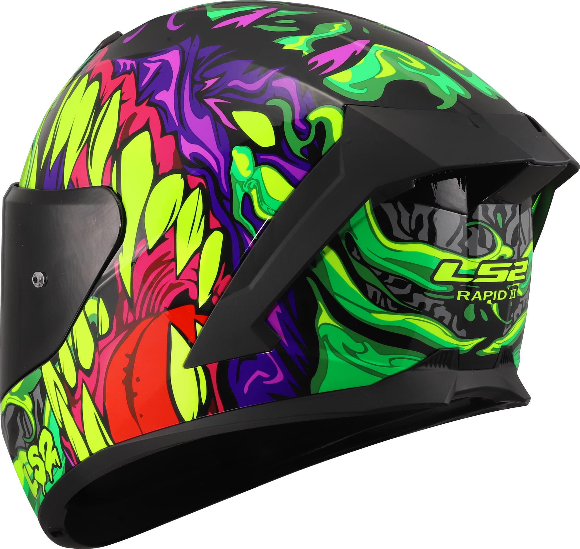 LS2 FF820 Rapid III Lycant Casque XL (61/62) Figure 4