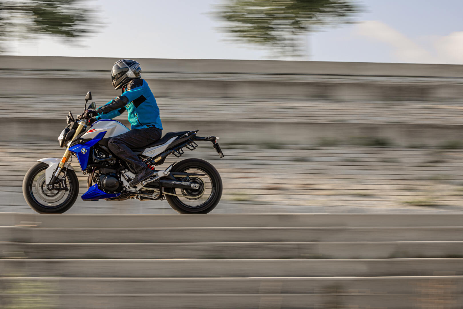 Macna Foxter Veste textile de moto bleu/noir L Figure 3
