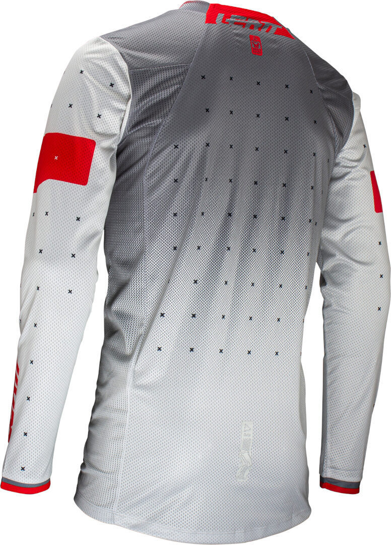 Leatt 4.5 Lite Gradient 2024 Motocross Jersey grau/rot M Abbildung 2